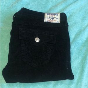 Corduroy Black pants